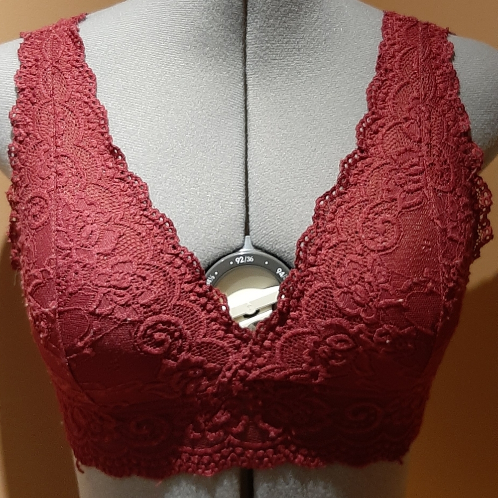 Burgundy Bralette